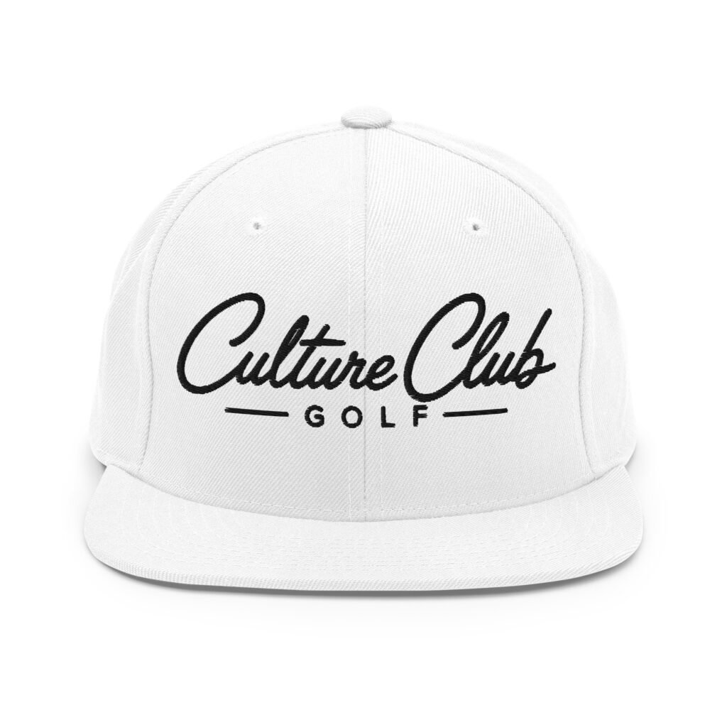 Culture Club Golf Snapback Hat