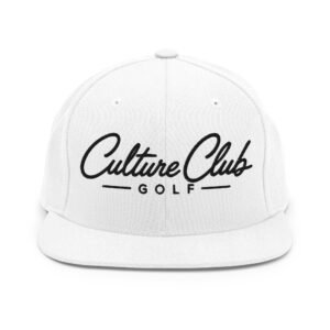 Culture Club Golf Snapback Hat